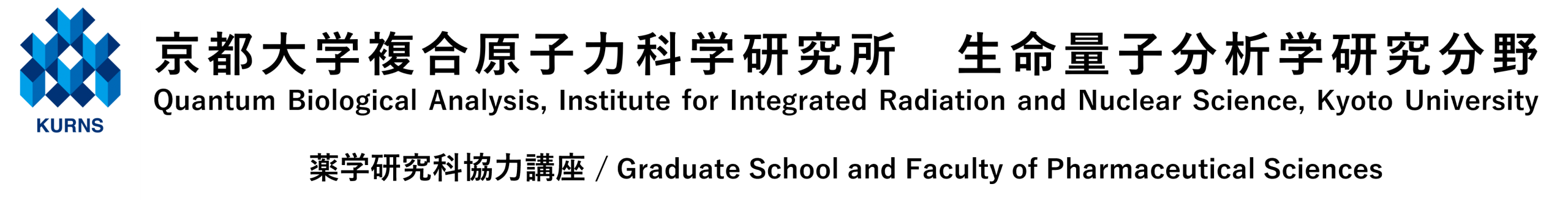 京都大学複合原子力科学研究所 生命量子分析学研究分野　（薬学研究科協力講座）